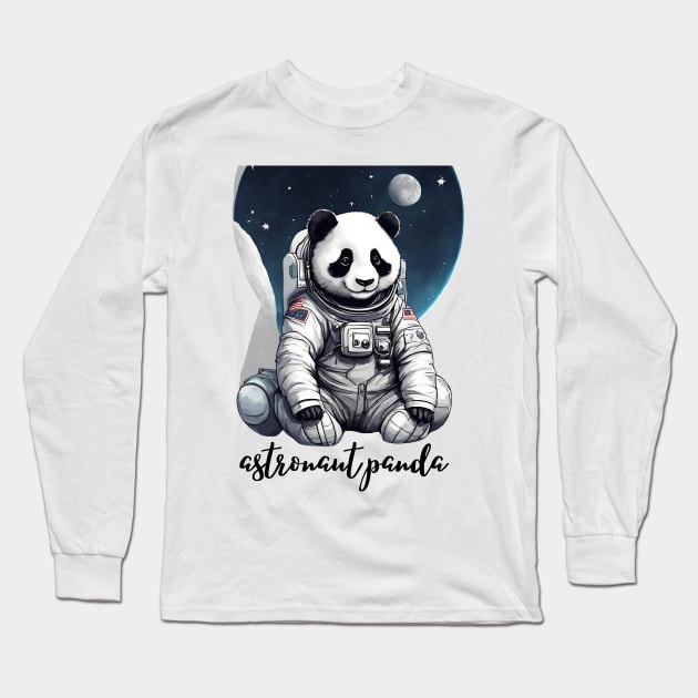 Astronaut panda Long Sleeve T-Shirt by TRACHLUIM